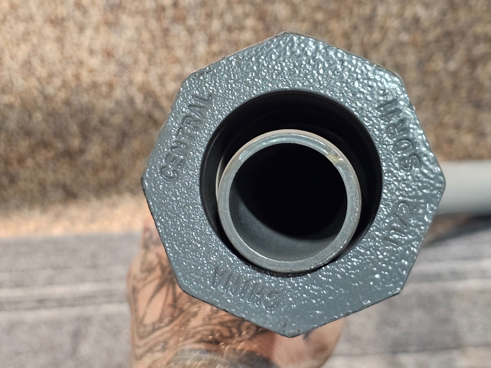 Central Plastics 360011521 1.5, IPS, DR11,D2513 Gas Compression Riser Gray