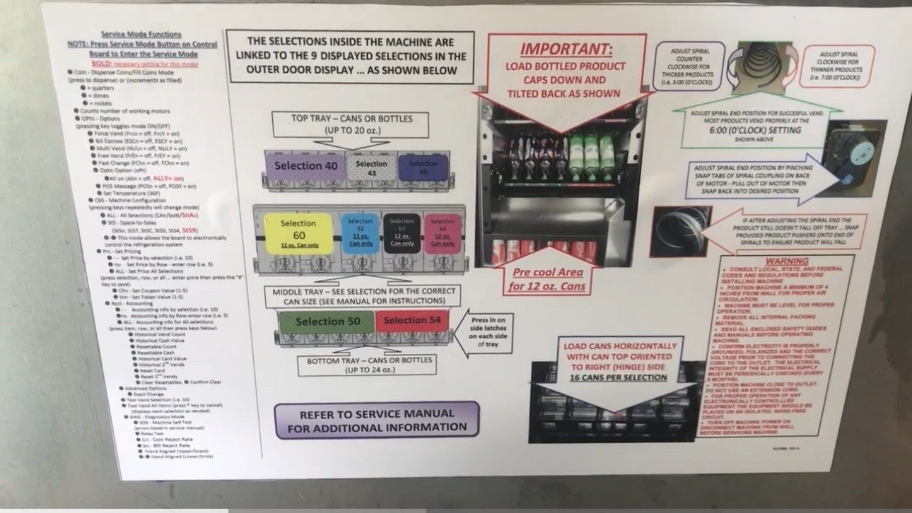Futura Combo Vending Machine