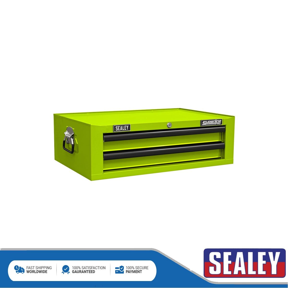 Sealey Superline PRO� Mid-Box Tool Chest 2 Drawer Green/Black AP26029THV