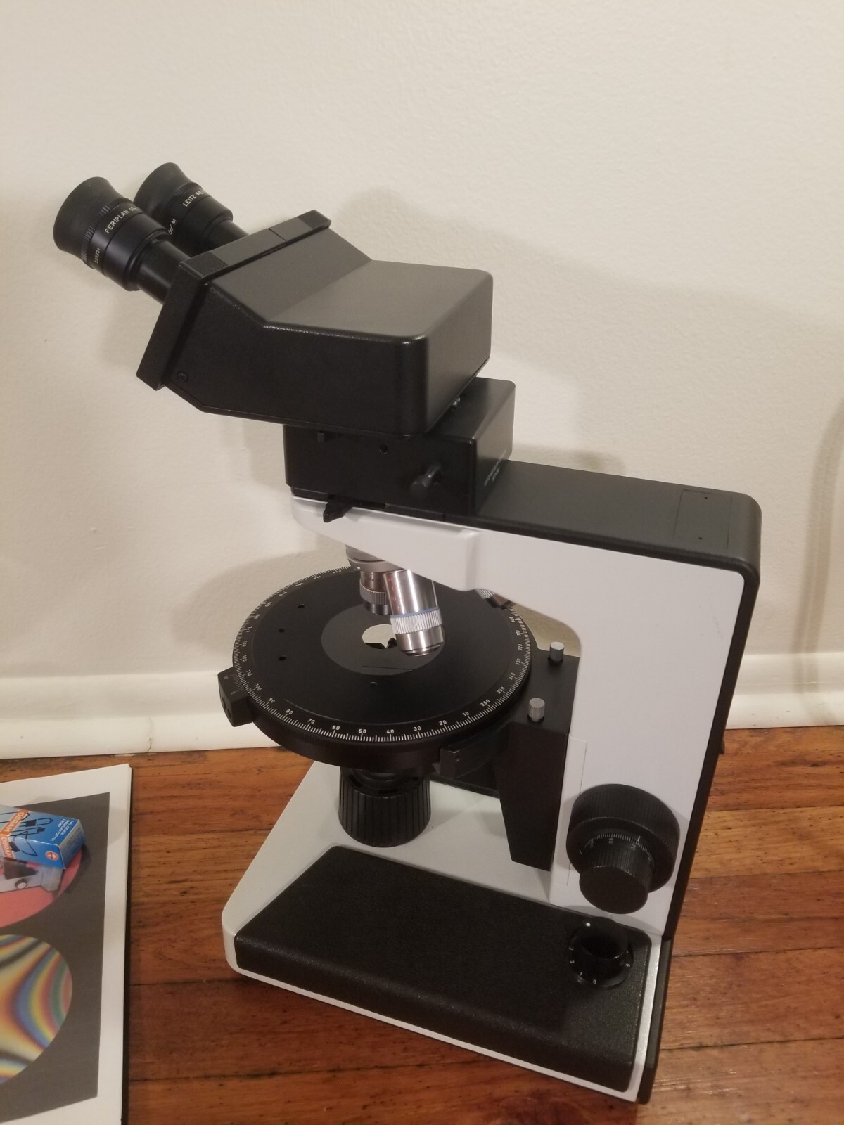 Leitz Laborlux 11 Pol S Polarizing Microscope 2.5/10/25/50x Complete