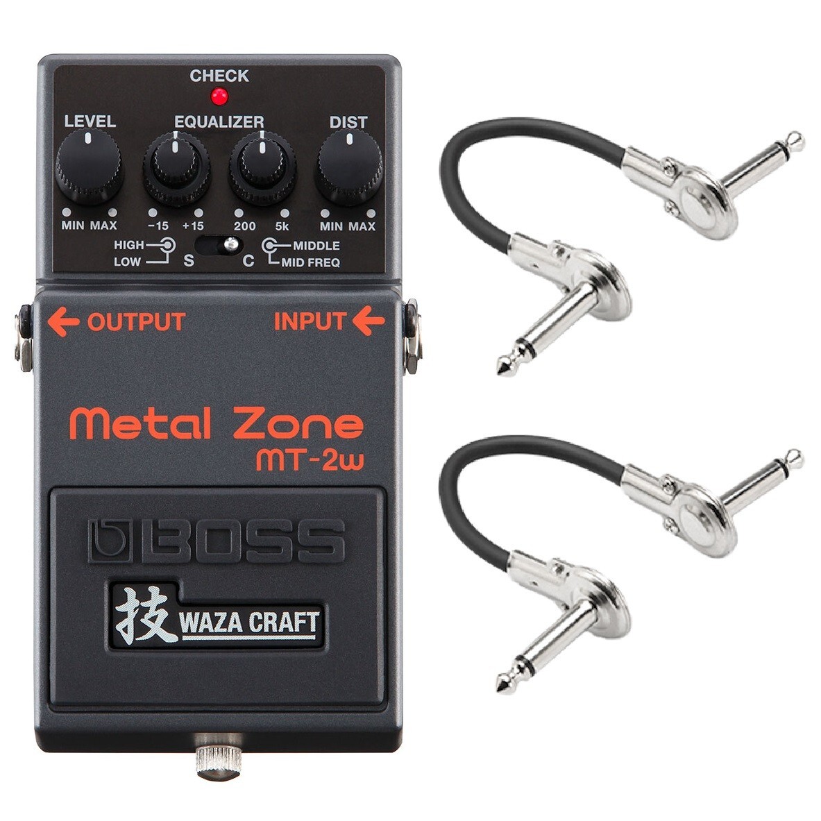 New Boss MT-2W Waza Craft Metal Zone Distortion Guitar Effects Pedal