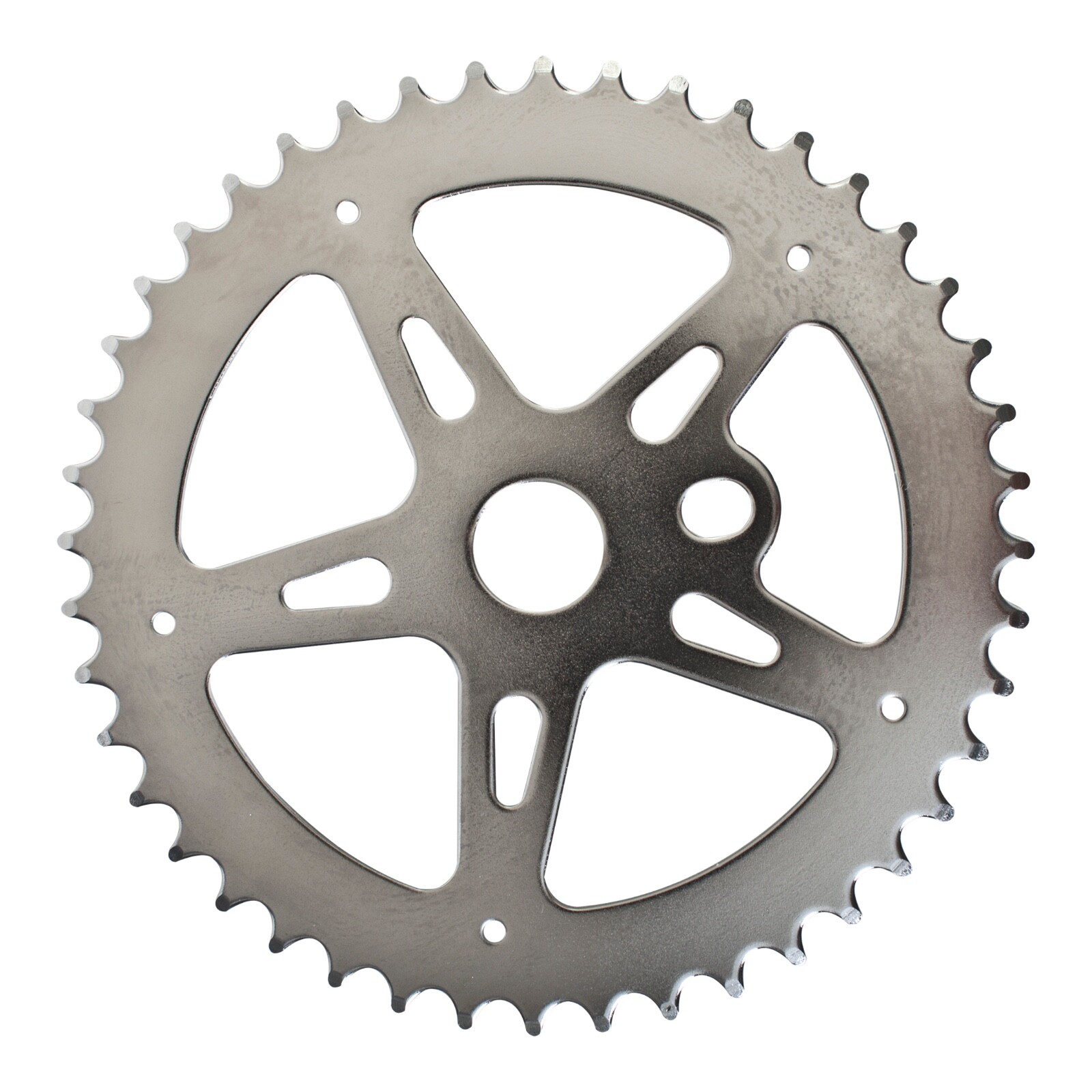 46 Tooth Single Speed 1 Piece Youth Bike Bicycle Chainring 3/32"  Chrome