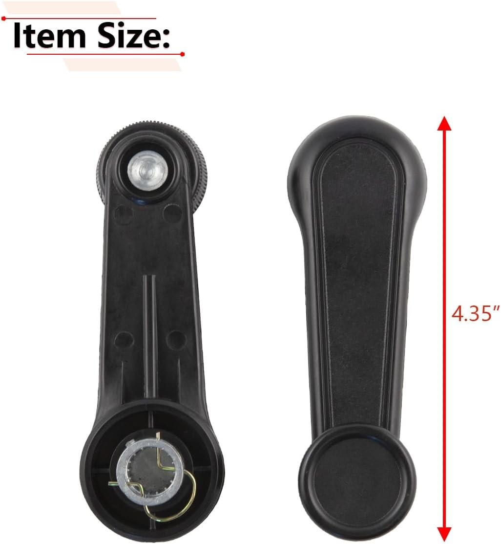 1Pair Window Crank Handle Compatible with Models, for 4Runner Camry Corolla Taco