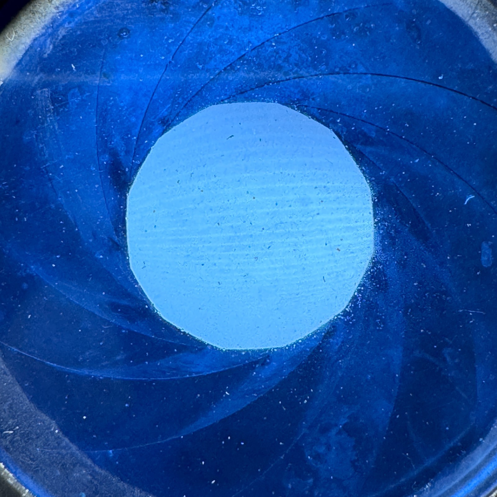 1.25× Auxiliary Condenser Lens with Daylight Blue Filter and Iris Diaphragm