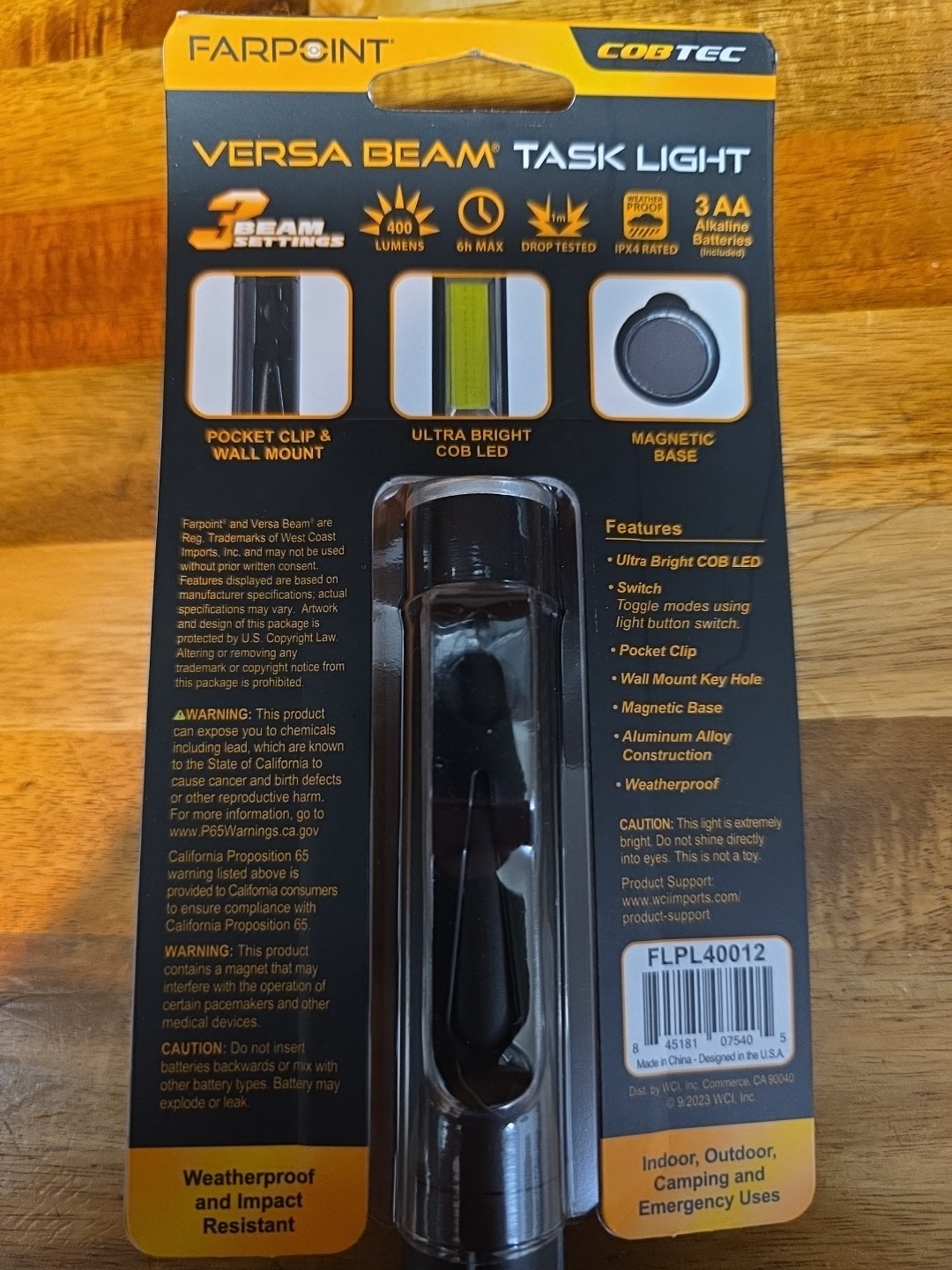 Versa Beam Task Light