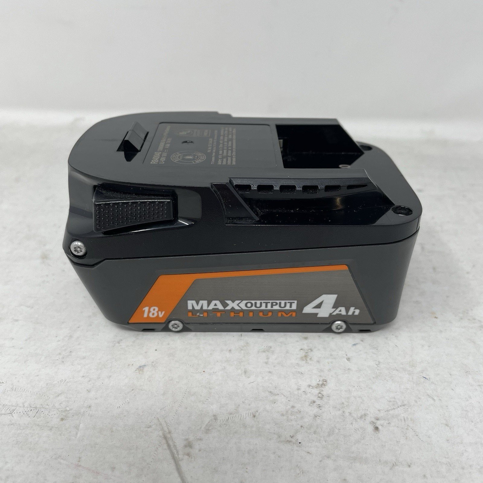 Ridgid R840040 18V Volt 4.0 Ah Max Output Lithium-Ion Battery