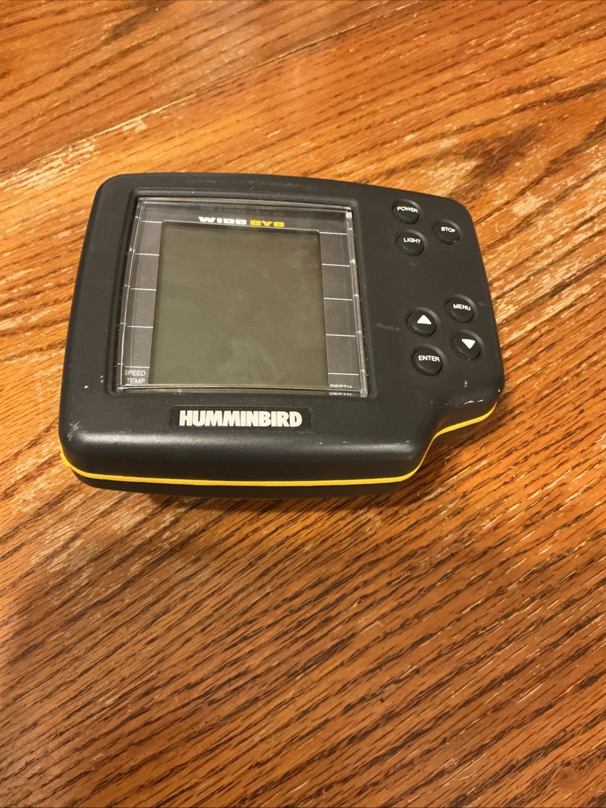 HUMMINBIRD WIDE EYE T DUAL BEAM REPLACEMENT HEAD UNIT VIEW VISION (UNTESTED)