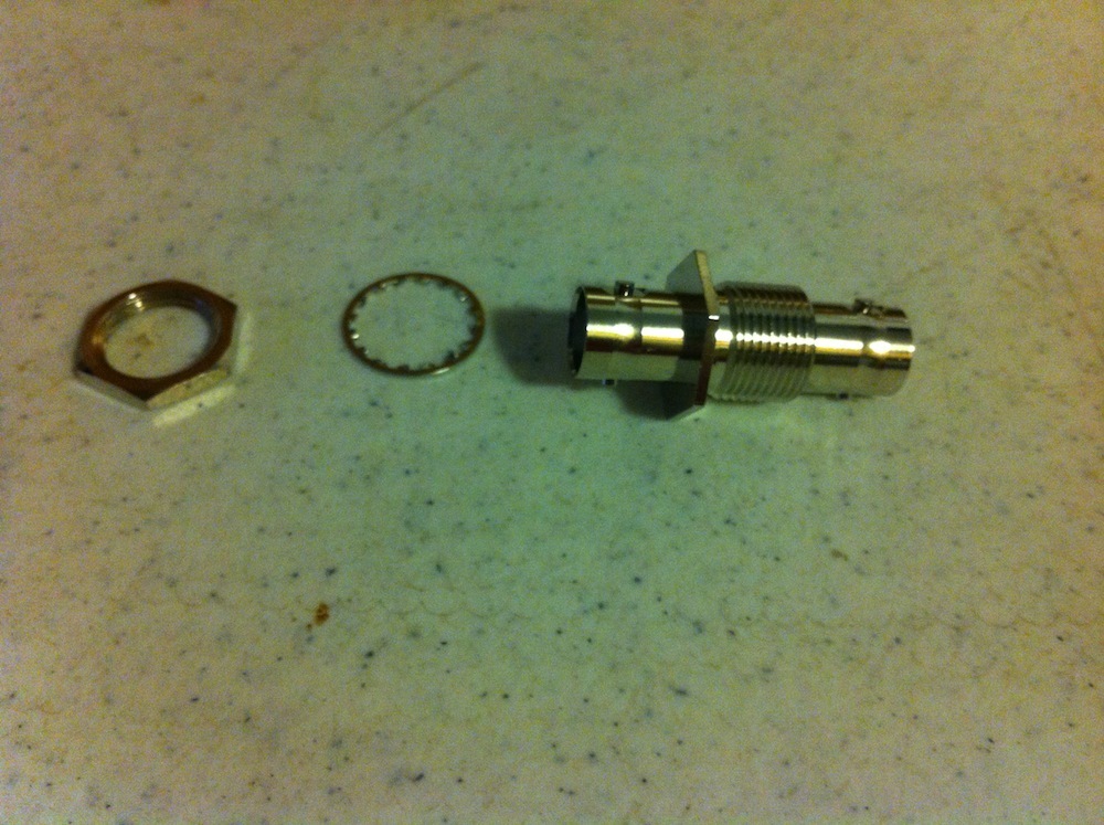 Shure BNC Bulkhead Adapters (1 each) for Remote Antenna Mounting Shure # 95A8994