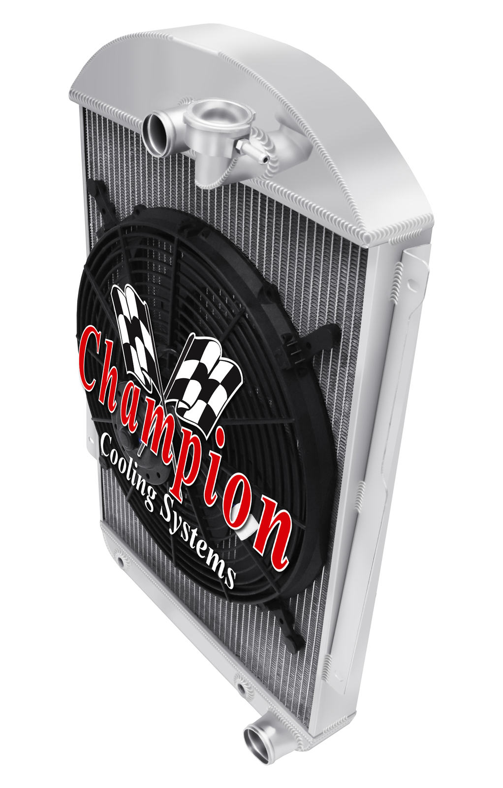 AR 3 Row Radiator Chevy Config,16" Fan-1939 Chevrolet JA Master Deluxe V8 Conv