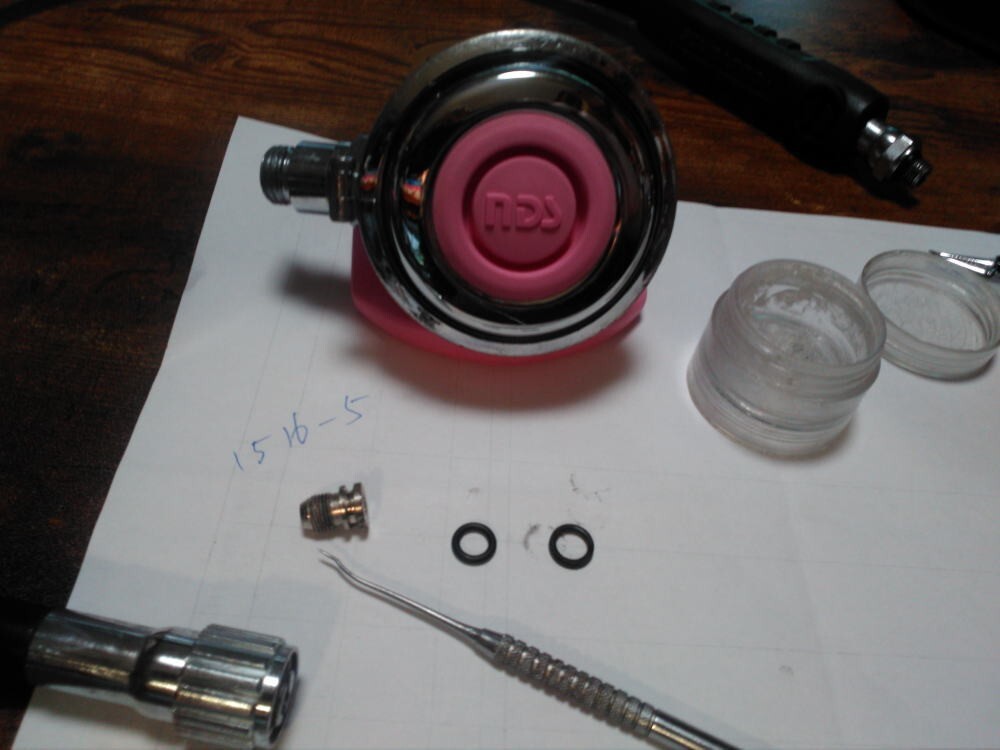 NDS SCUBA DIVING REGULATOR SECOND STAGE.
