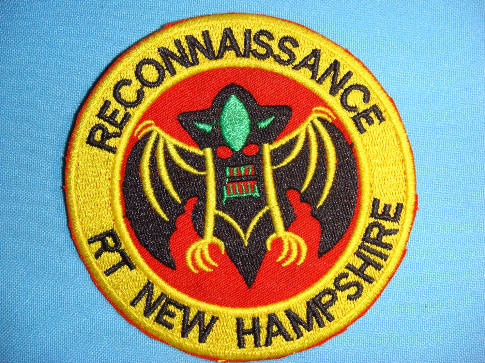 VIETNAM WAR PATCH, US RT NEW HAMPSHIRE RECONNAISSANCE