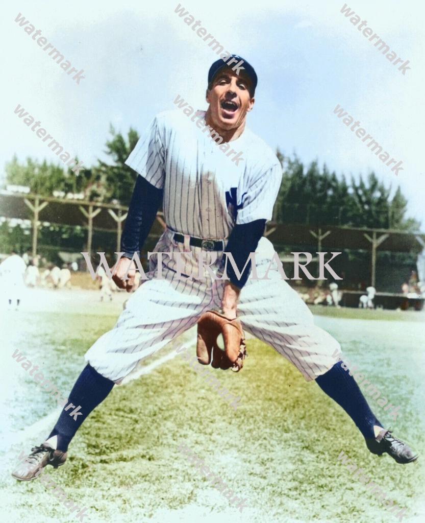 GQ255 Phil Rizzuto NY Yankees 8x10 11x14 16x20 Colorized Photo