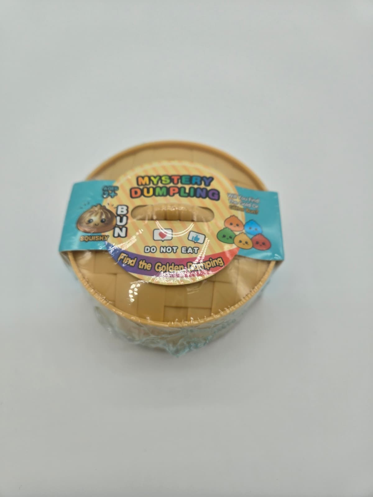 Dumpling Squishy Mystery 3.5" Stress Balls Fidget Sensory Toy Random Pull Sealed