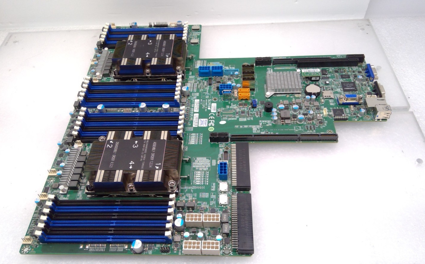 Supermicro X11DPU Dual LGA3647 Server Motherboard with heat sink