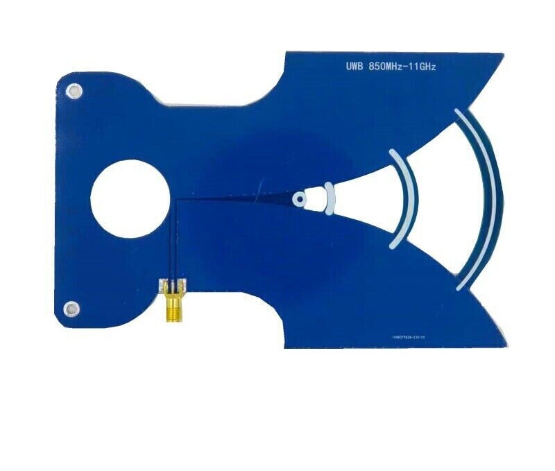 840MHz-11GHz UWB Antenna w/ SMA Female Connector 7dBi High Gain Ultra Wide Band