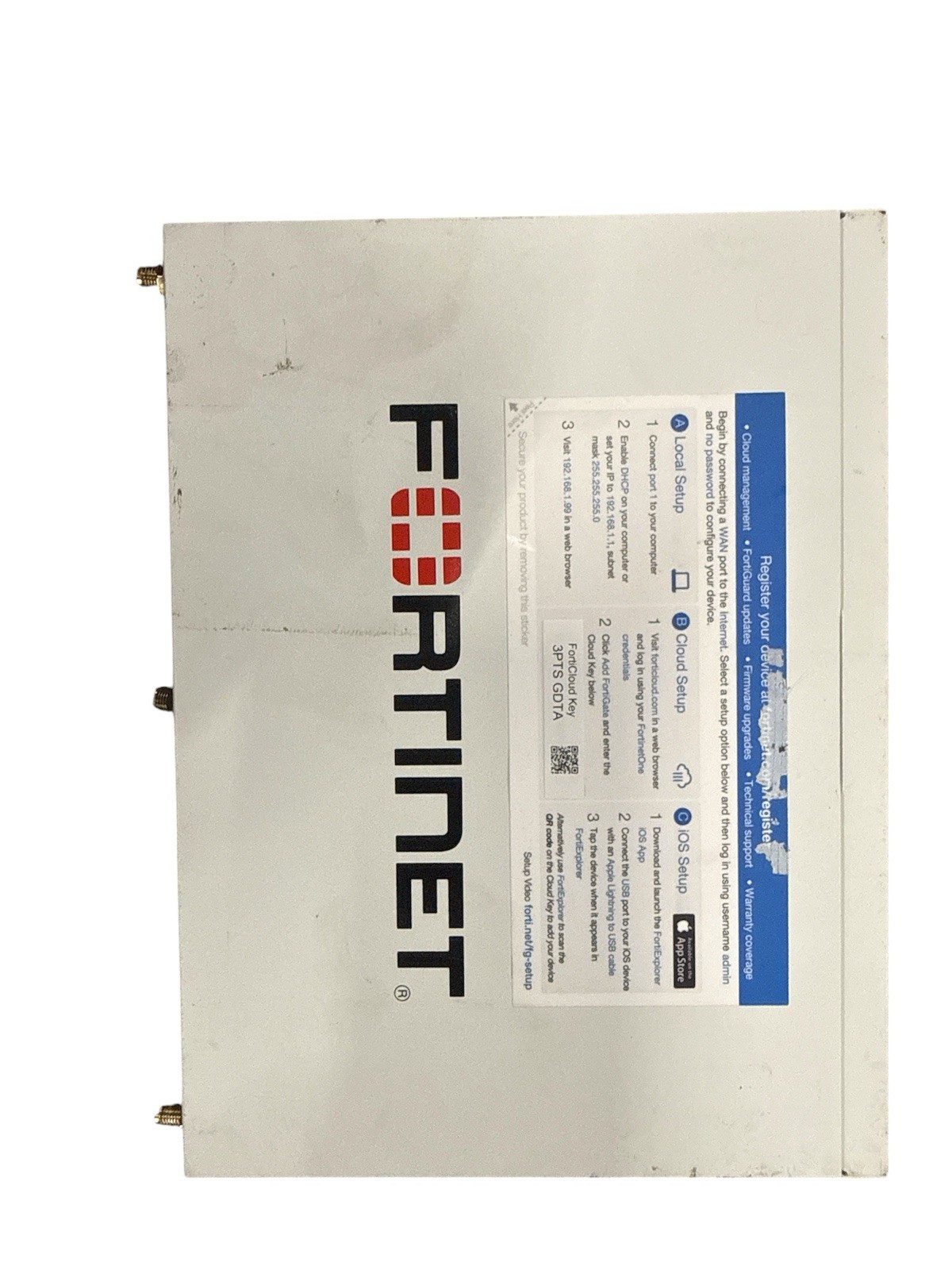 Fortinet FortiGate 40F FG-40F Firewall Security Appliance
