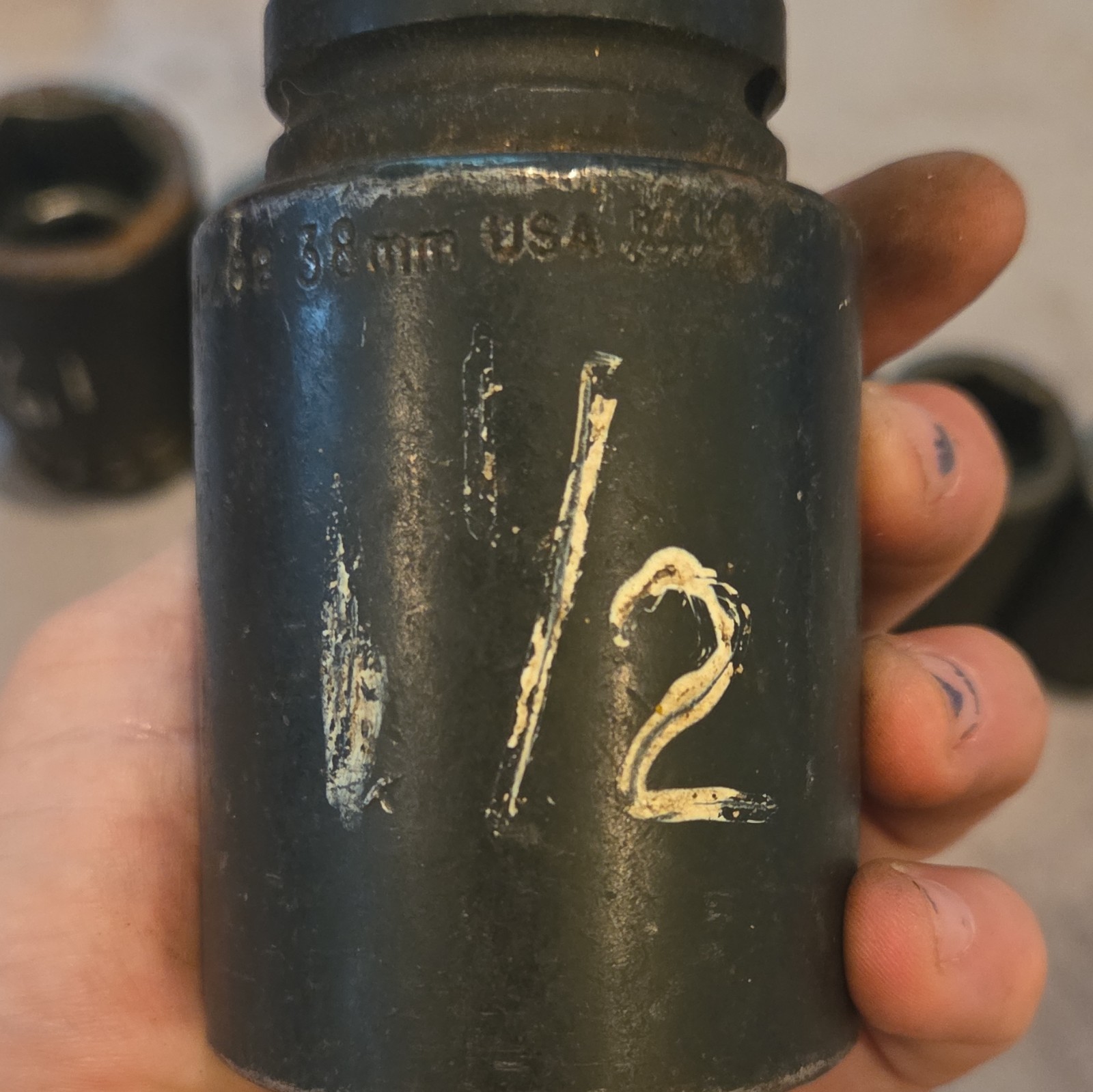 Snap-on Drive Impact Socket Lot 7pc