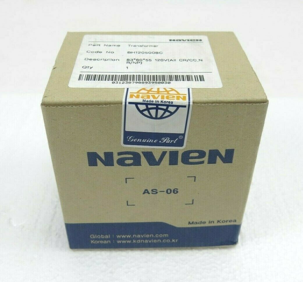 Factory Sealed Navien #BH1205008C Transformer 120V