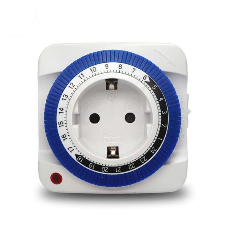 EU US Plug Programmable 24H Timer Switch Countdown Switch Socket Auto Power Off