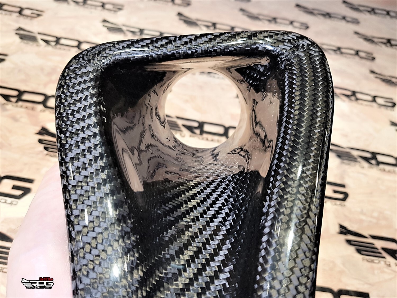 RPG Twill Carbon NACA GT2 Cooling Duct