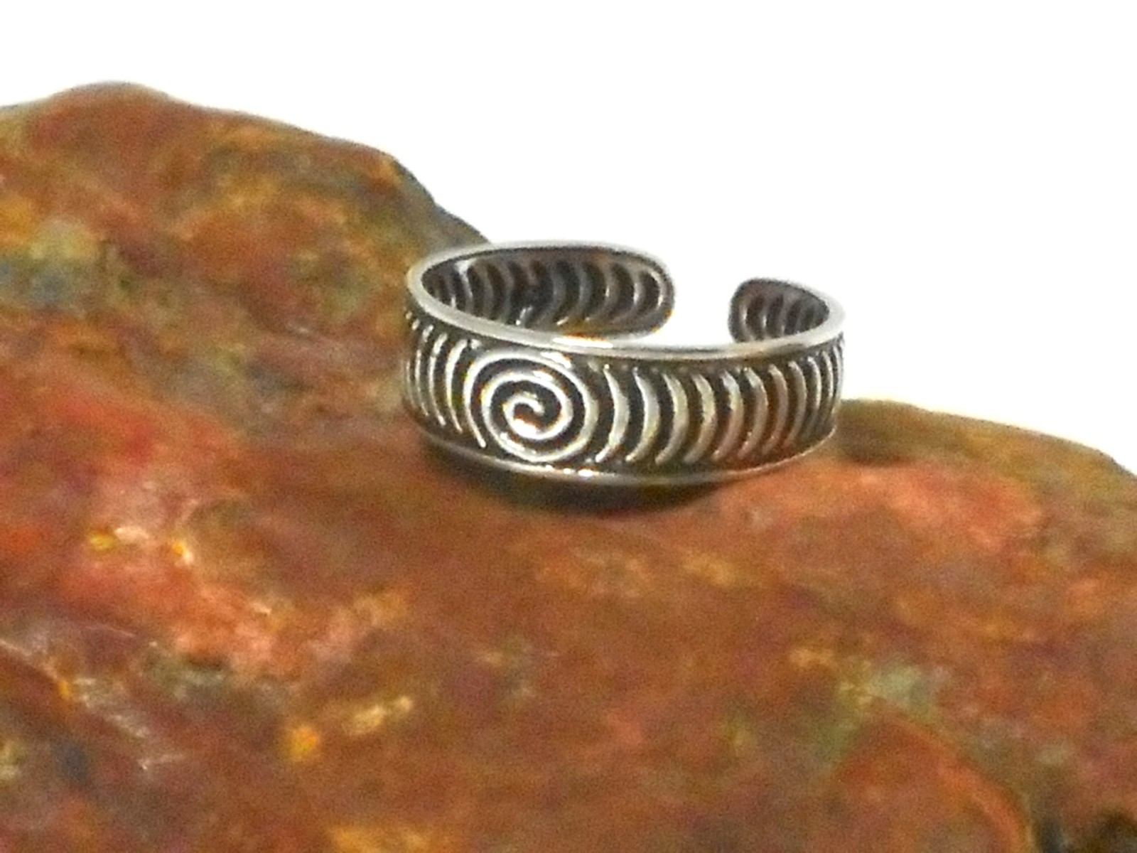 Adjustable TOE RING Sterling Silver 925 - Gift Boxed!