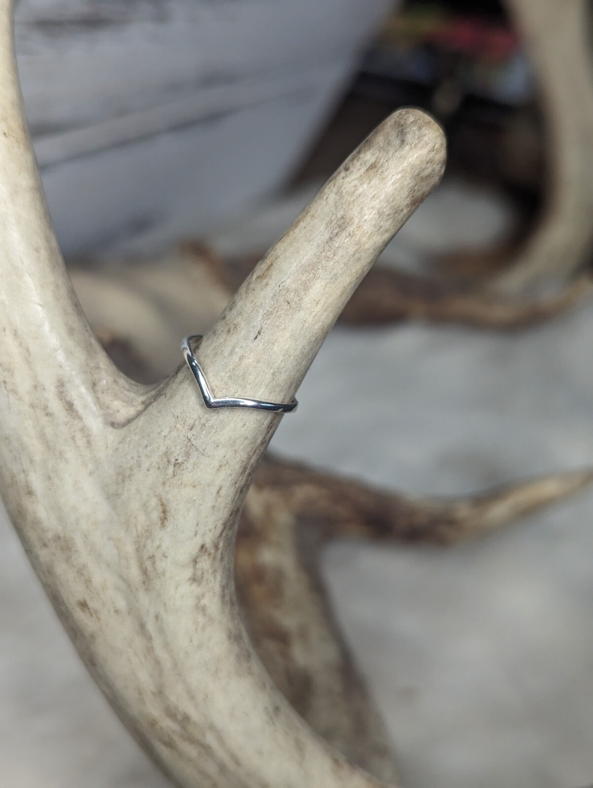 Sterling Silver .925 V Shape Band Toe Ring
