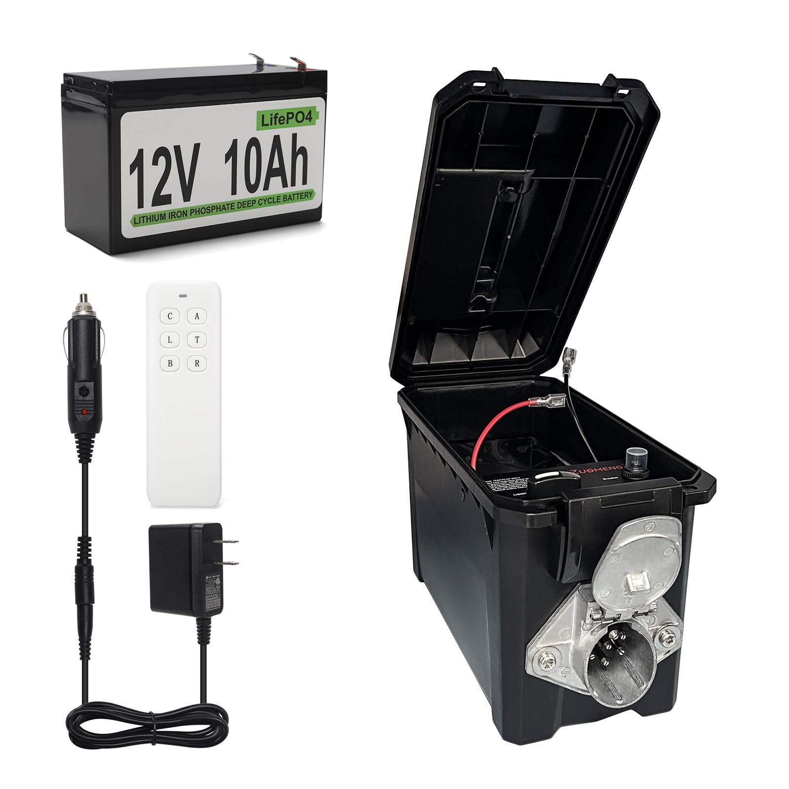 Trailer Light Diagnostic Tester 7-Way with Waterproof Case