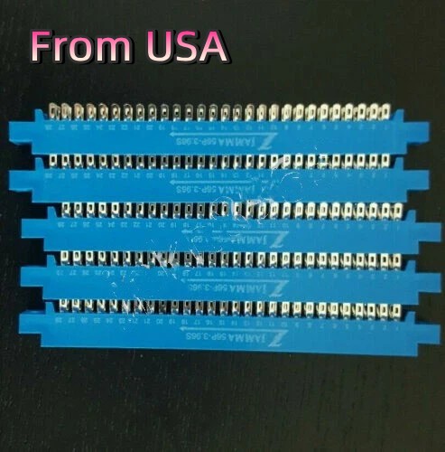 6PCS Arcade JAMMA Card Edge Connector 56-pin Solder Type for Jamma harness, Mame