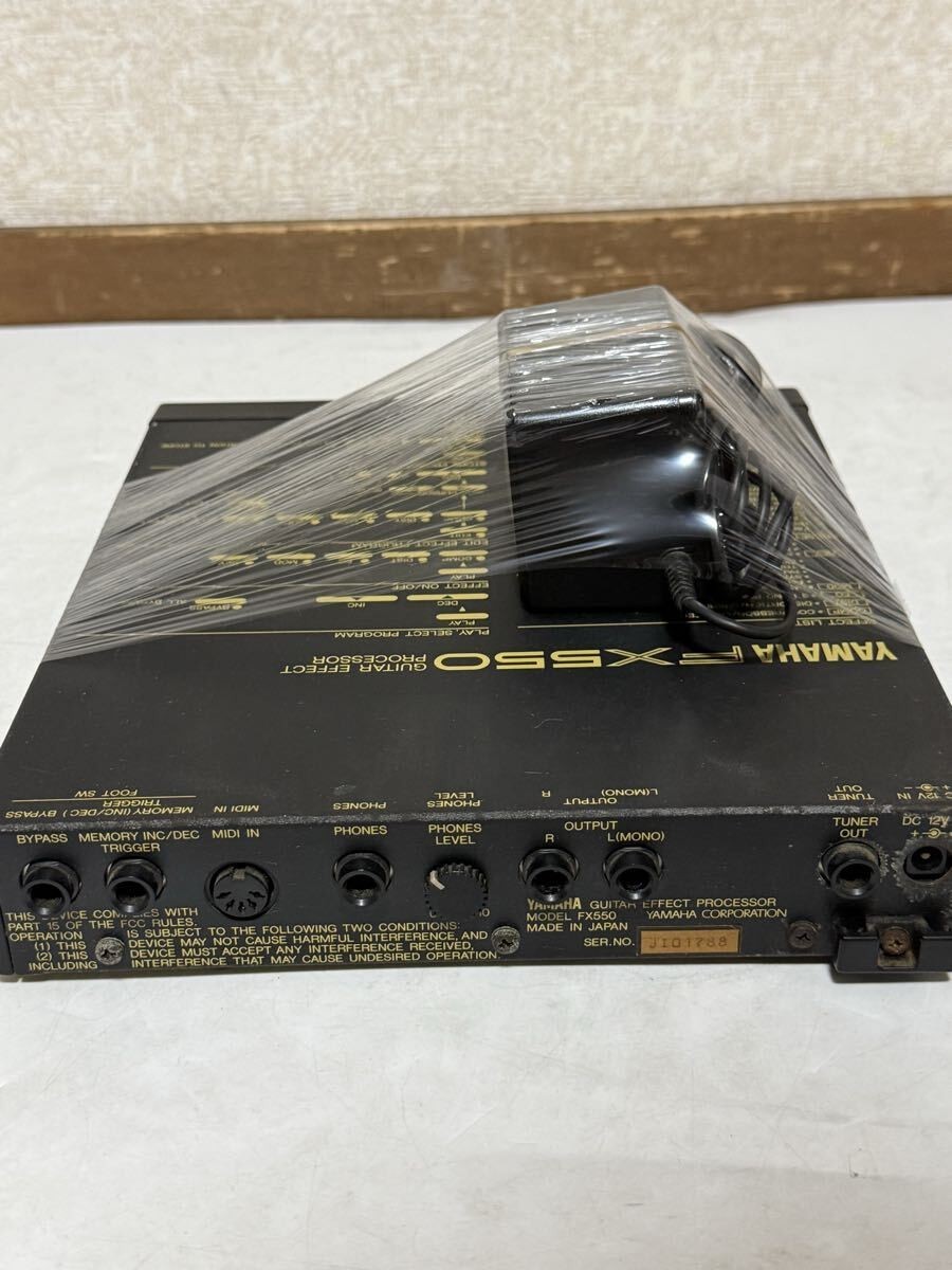 Yamaha FX550 Guitar Effect Processor Multi-effector Digital Rack FX Unit Japan