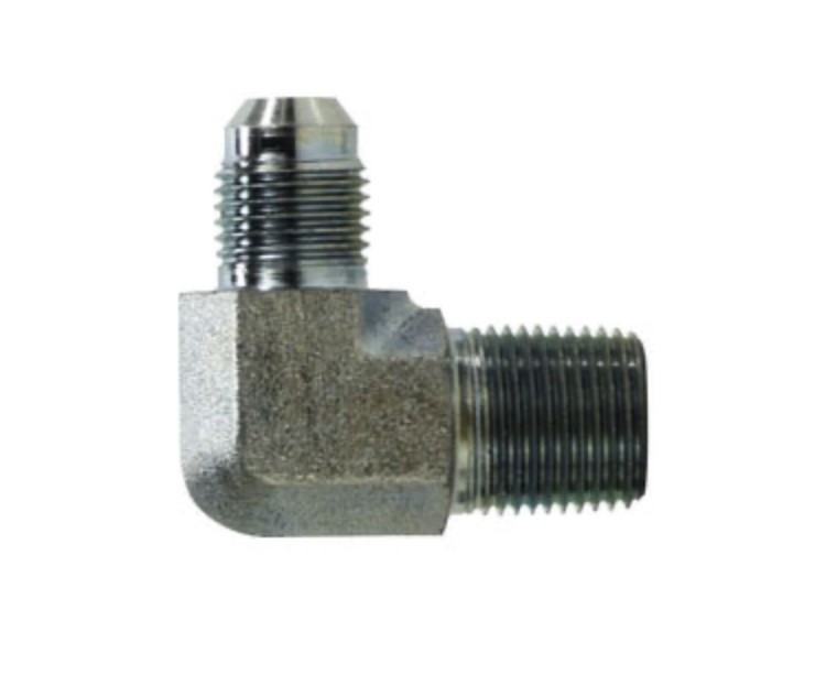 25011616 Midland 1-Inch MJIC x 1-Inch MNPT Steel 90 Elbow Fitting NEW