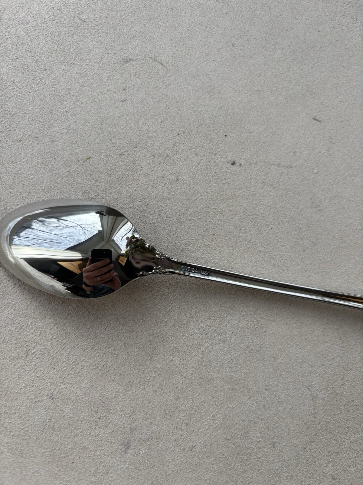 Oneida - SATIN DOVER - iced tea spoon NEW