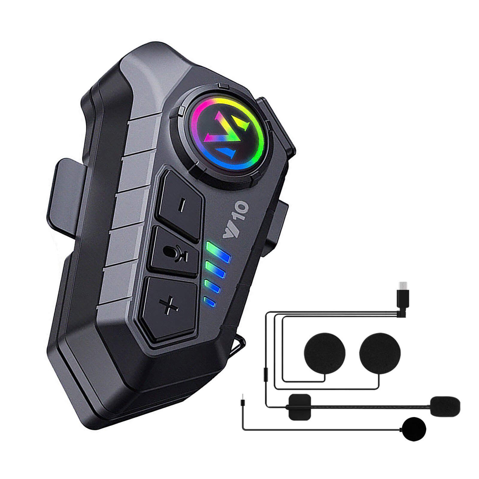 For Motorcycle Helmet HiFi Bluetooth 5.3 Bilateral Stereo Wireless Headphone
