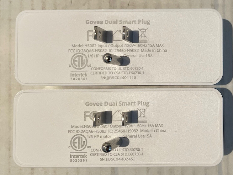 Dual Smart Plugs