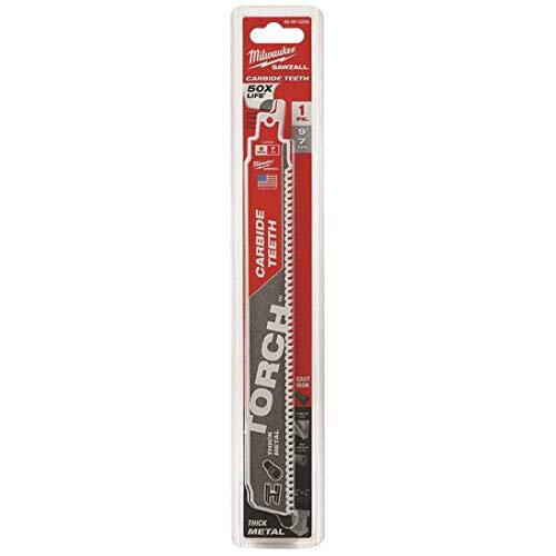 MILWAUKEE ELEC TOOL 48-00-5202 9" 7TPI Torch Sawzall Reciprocating Saw Blade