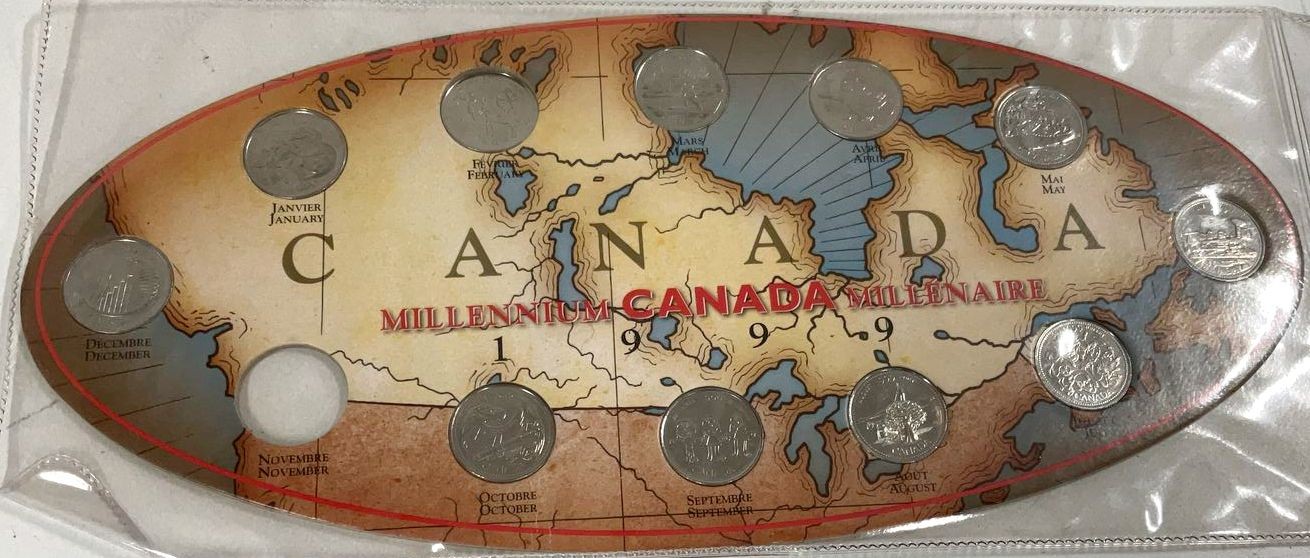 Assorted Canadian and Coins of the World