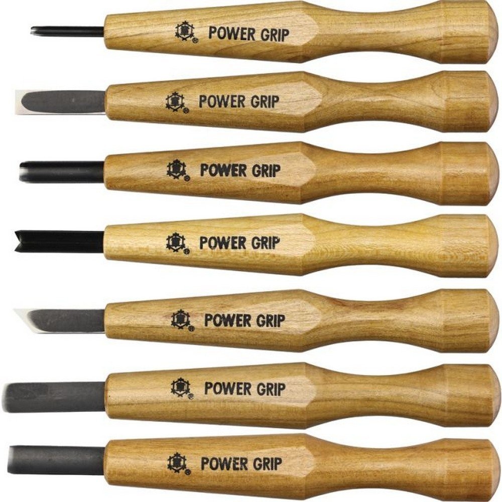 Mikihisa Power Wood Chisel Set Flat Chisel Gouge Parting Tool - 800077