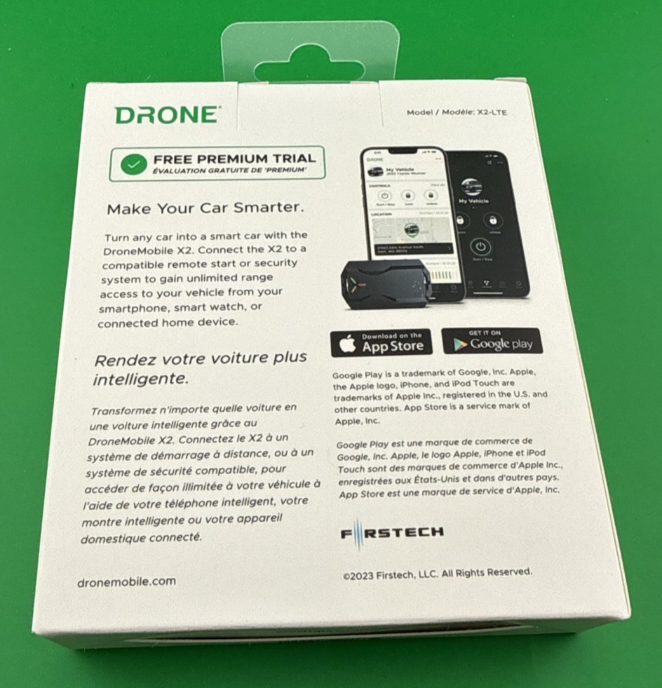 NEW Firstech / Compustar X2-LTE DRONE LTE Telematics + GPS MODULE