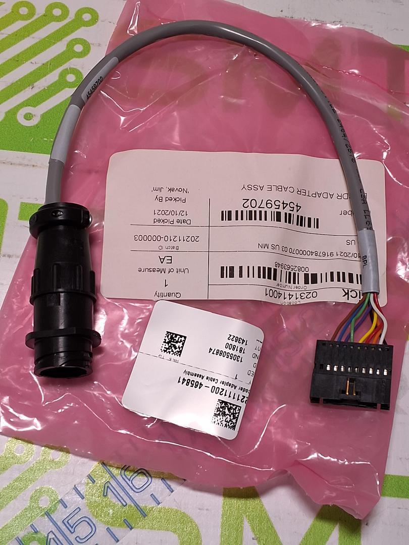 NEW UNIVERSAL INSTRUMENTS 45459702 ENCODER ADAPTER CABLE ASSEMBLY