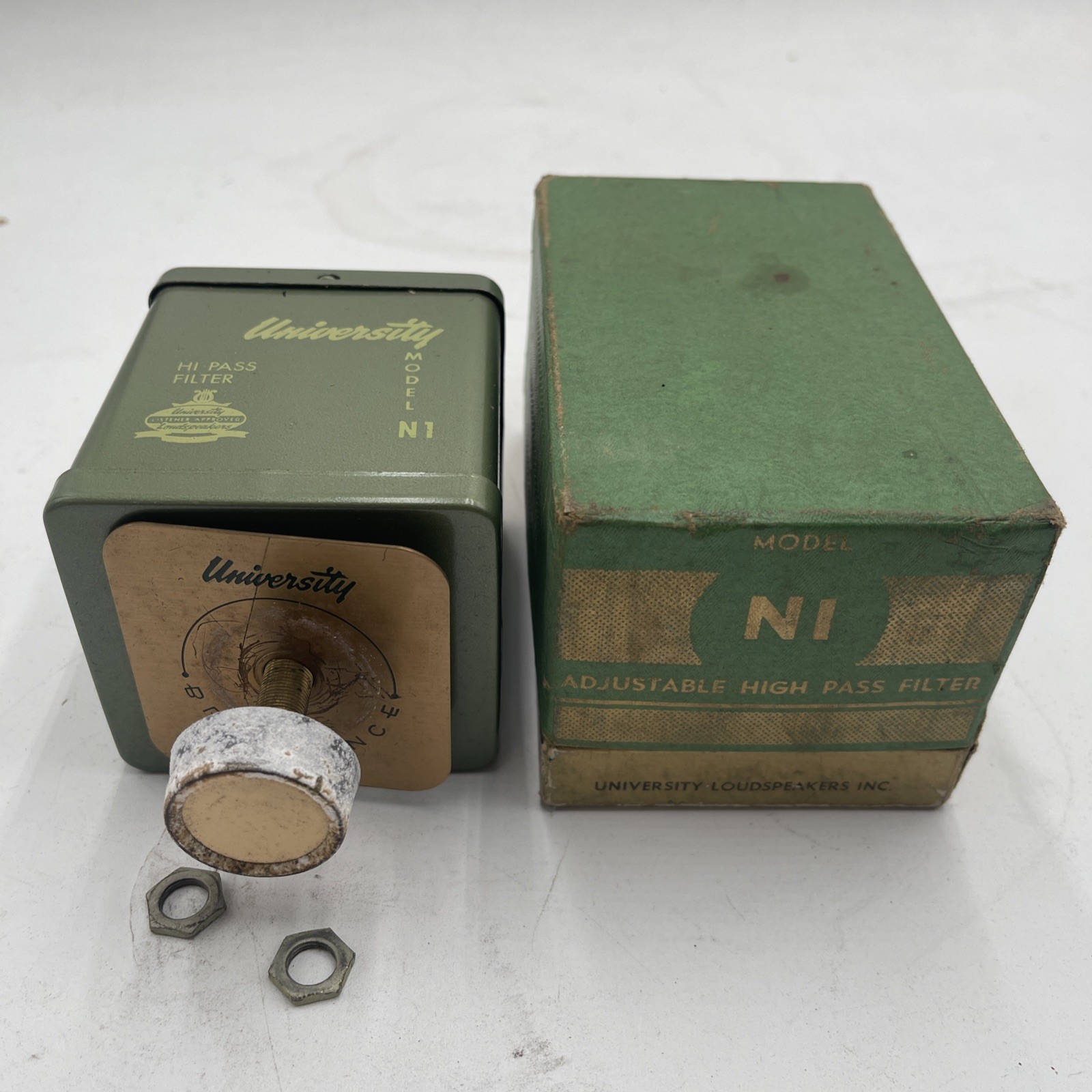 Vintage University Sound Speaker Crossovers N1 In Original Box
