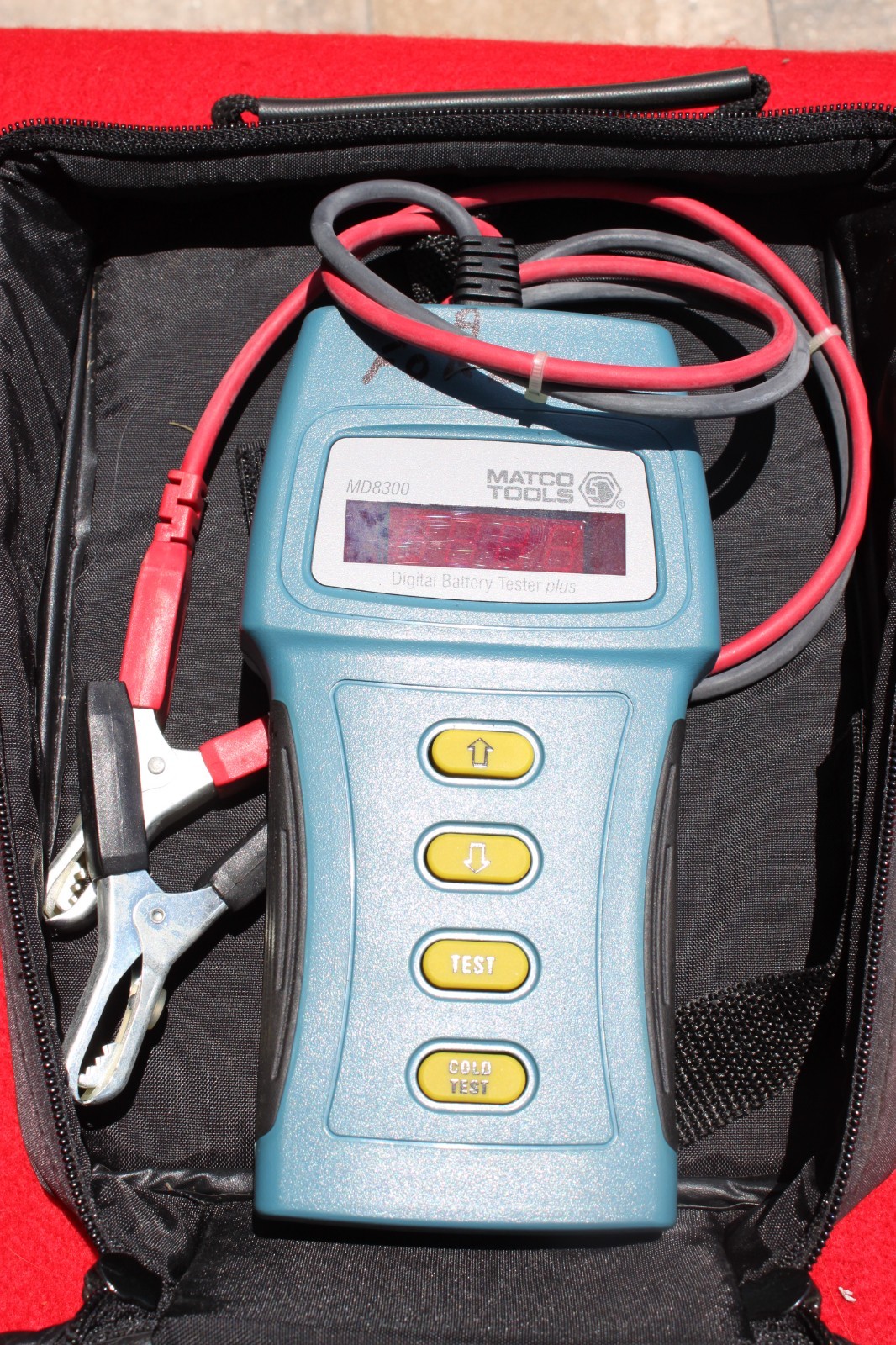 Matco Tools MD8300 Digital Battery Tester Plus 12V Automotive – Untested