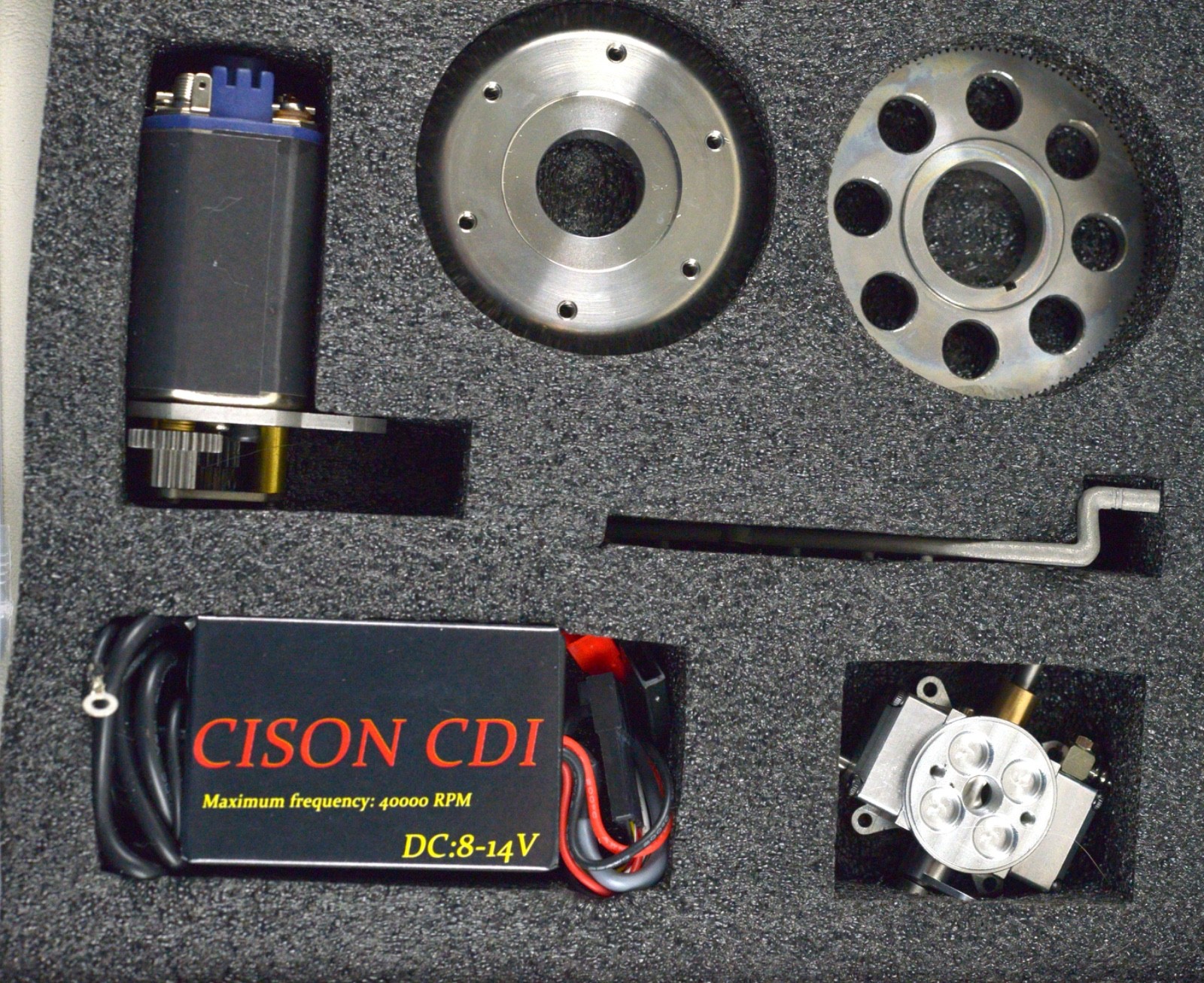 CISON V8 44cc 1/6 SCALE GASOLINE INTERNAL COMBUSTION ENGINE