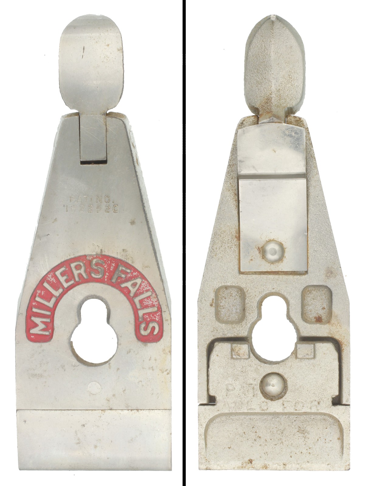Original Patent Lever Cap for Millers Falls No. 8 or 11 Plane - mjdtoolparts