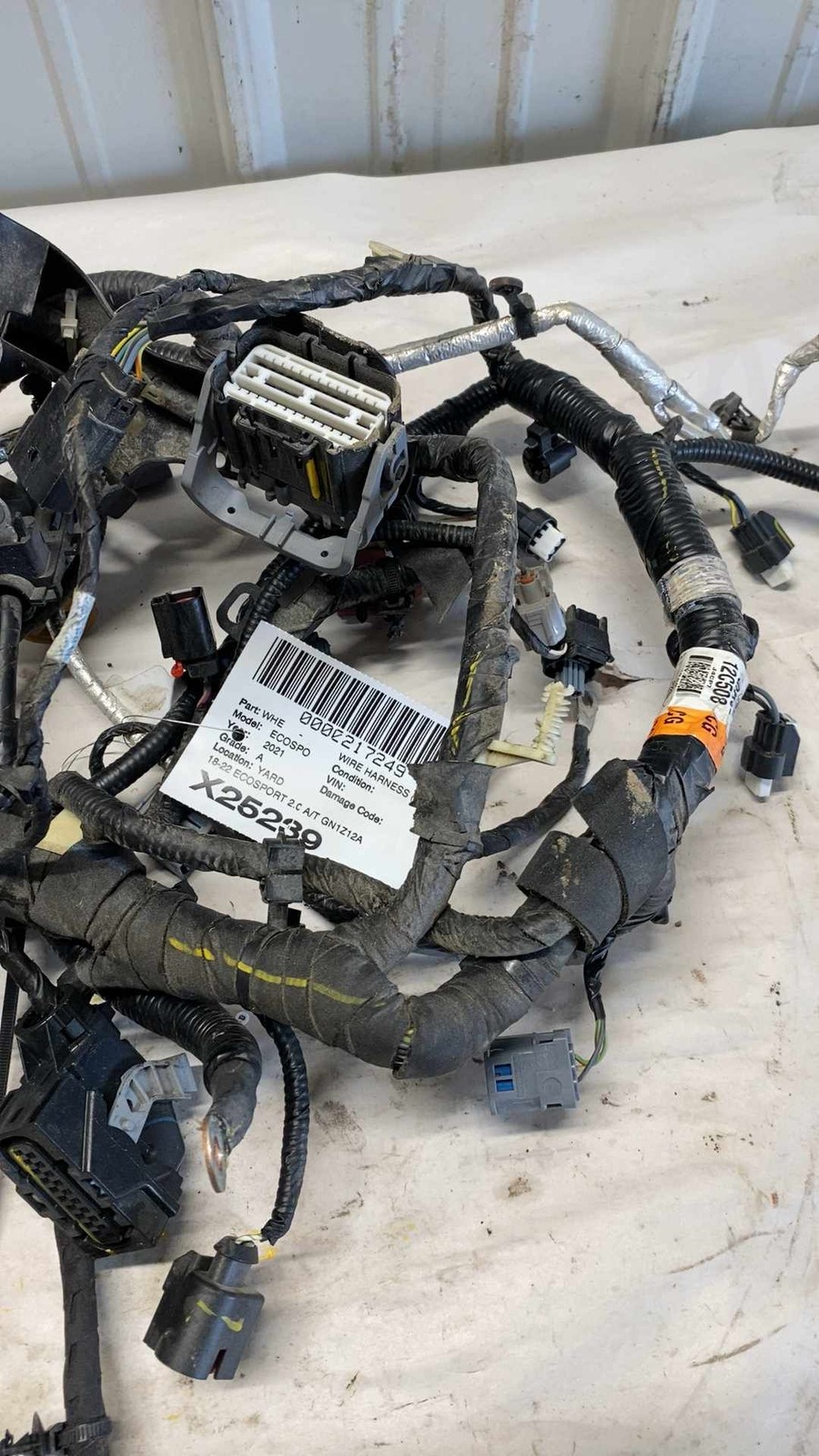 2018-2022 FORD ECOSPORT 2.0 Wire Harness (engine) GN1Z12A581PV