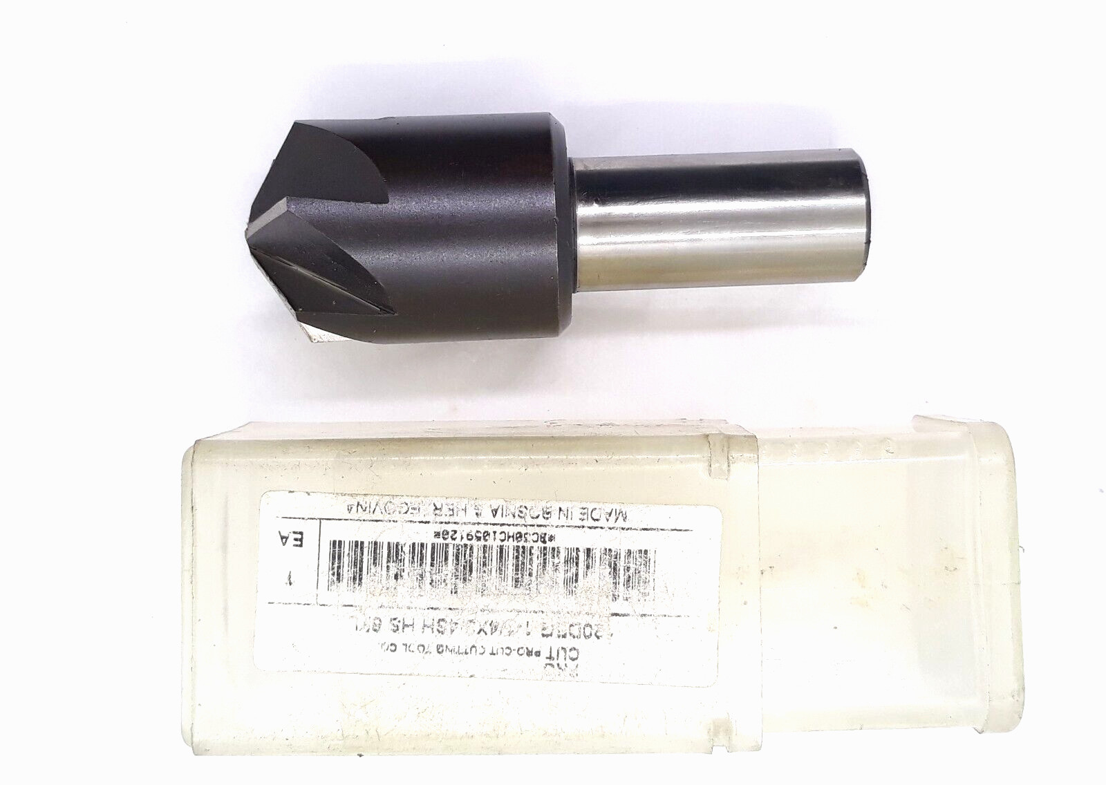 ProCut 1-1/4" Size-3/4" Shank-120° 6 Flute Chatterless Countersink