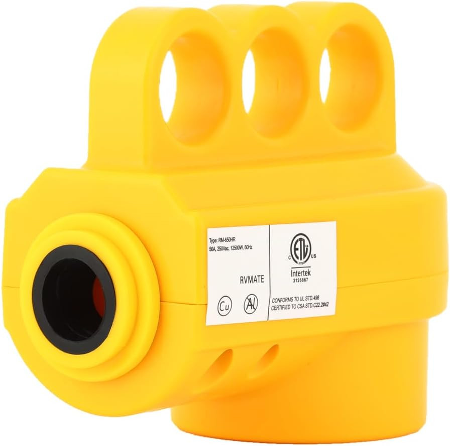 Welder Plug ETL Listed Nylon Brass 250 Volts 2 in 1 Nema 6 50R 50Amp NEW