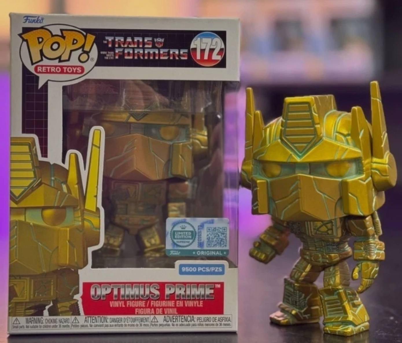 IN HAND Funko Pop! Transformers Optimus Prime 172 LE9500 EVEND eclu w/Protector