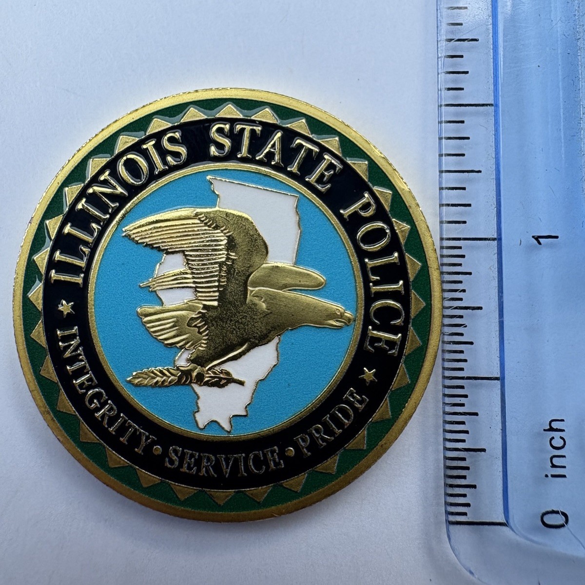Illinois State Police Challenge Coin