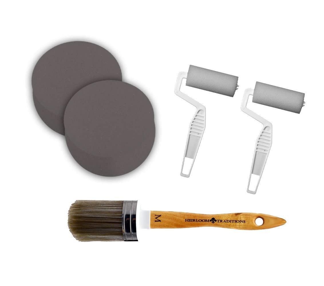All-in-ONE Paint Tool Trio 3 Pcs Set for Cabinet Furniture Painting Gray