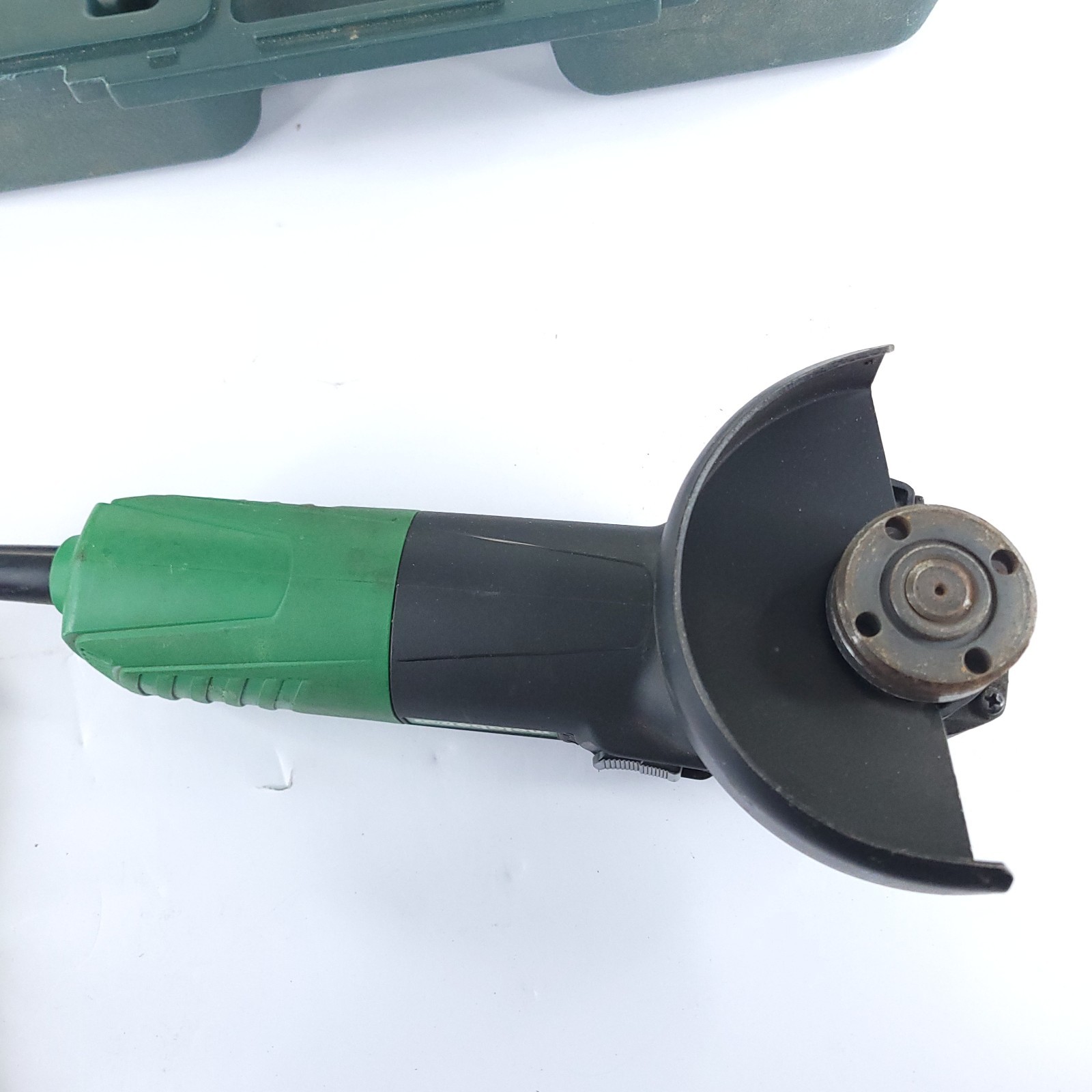 Metabo HPT G12SR4 4-1/2" Angle Grinder in Hard Case Tested - Missing Handle