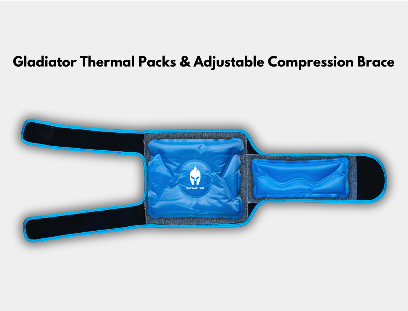 Icing/Heat Packs & Adjustable Compression Brace for Knee Pain [Free Shipping]